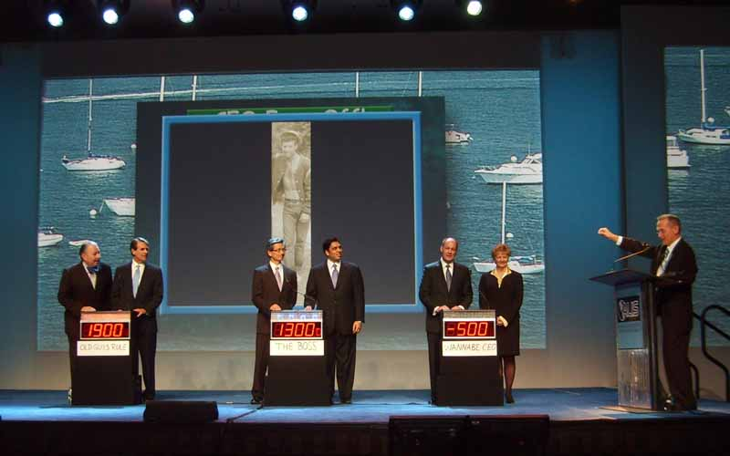 Display pictures and video with The Challenge Game Show