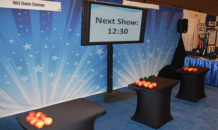 In It To Win It at Trade Show in St Louis Missouri