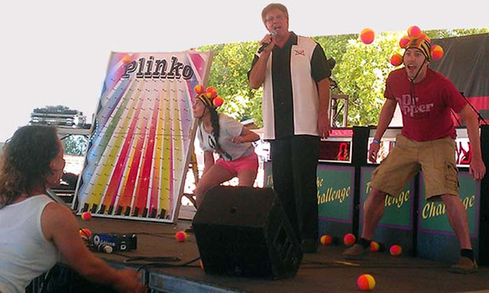 Teams of contestants play In It To Win It